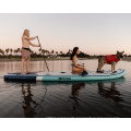 Professional Manufacturer Dropstitch PVC Transparent Stand Up Paddle Board Inflatable SUP Paddle Board Pump